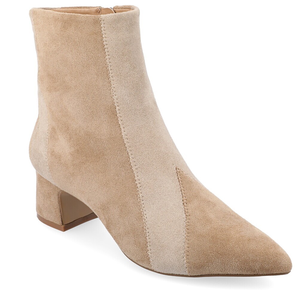 Journee Tru Comfort Foam Lusinda Booties Women's US 11 Taupe Ankle Boots GAL1449